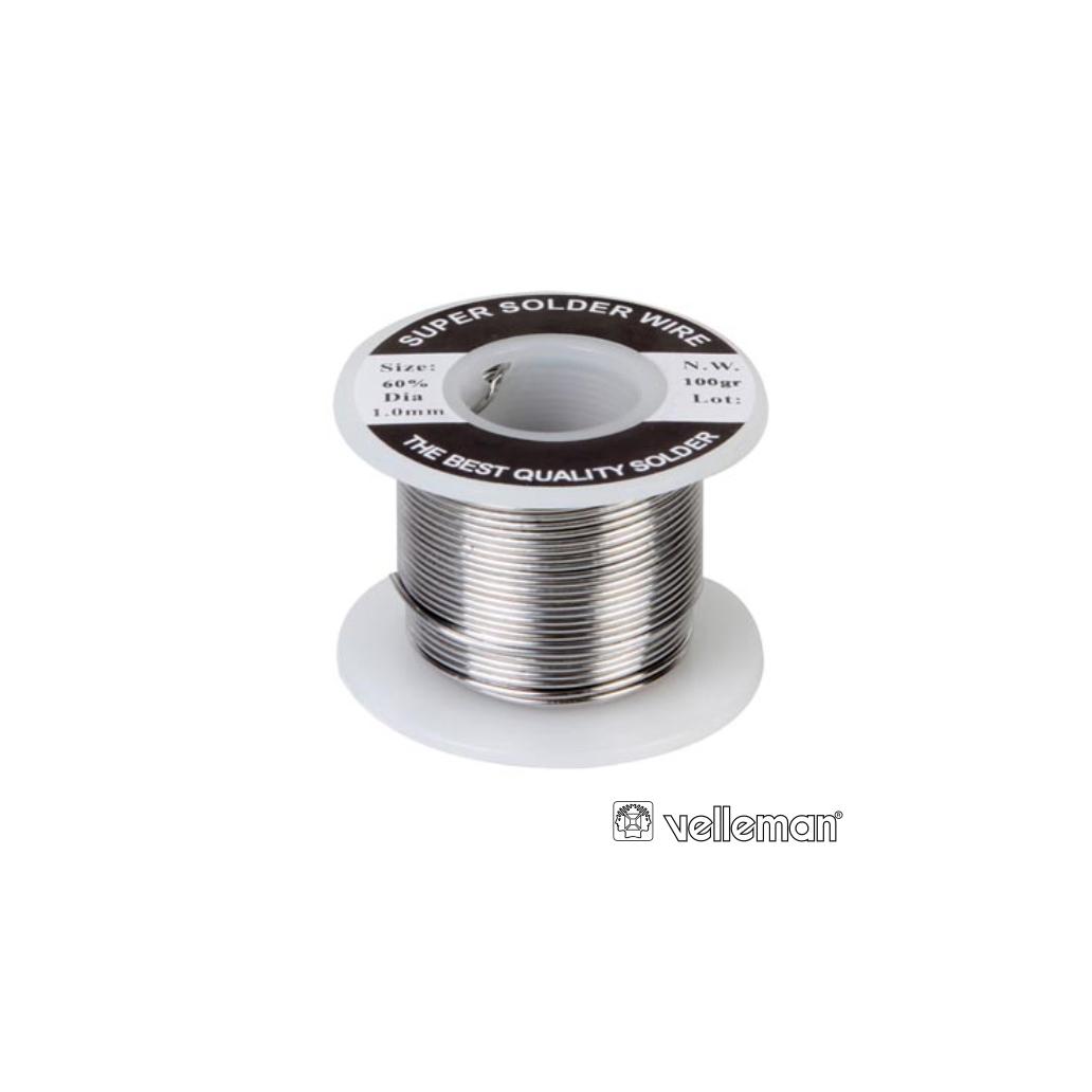 (imagem para) Solda 1mm 60/40 100g VELLEMAN